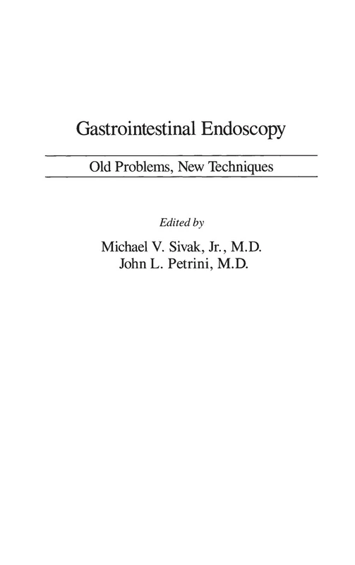 Gastrointestinal Endoscopy: Old Problems, New Techniques (Gastroenterology) - Image 1