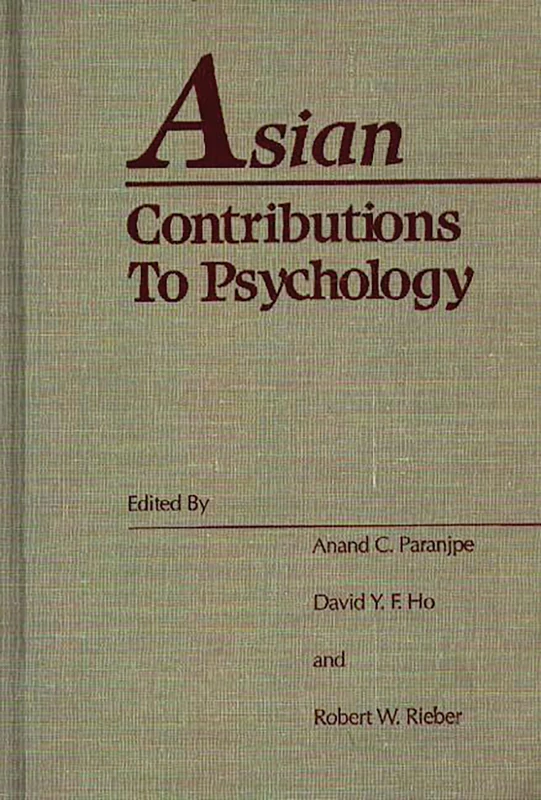 Asian Contributions to Psychology - Image 1