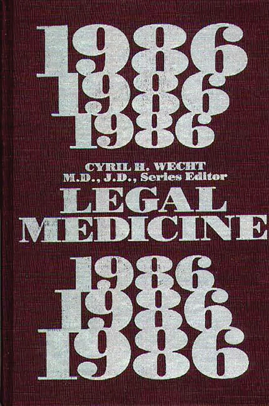 Legal Medicine 1986