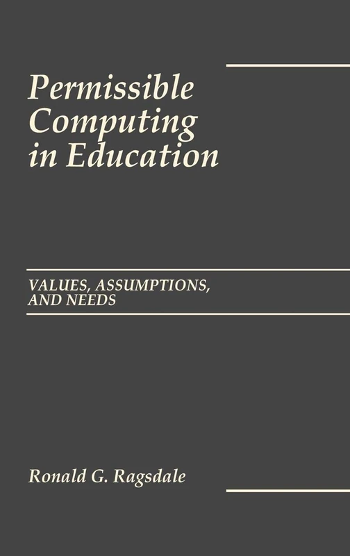 Permissible Computing in Education: Values, Assumptions, and Needs - Image 1