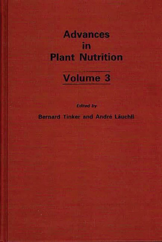 Advances in Plant Nutrition: Volume 3