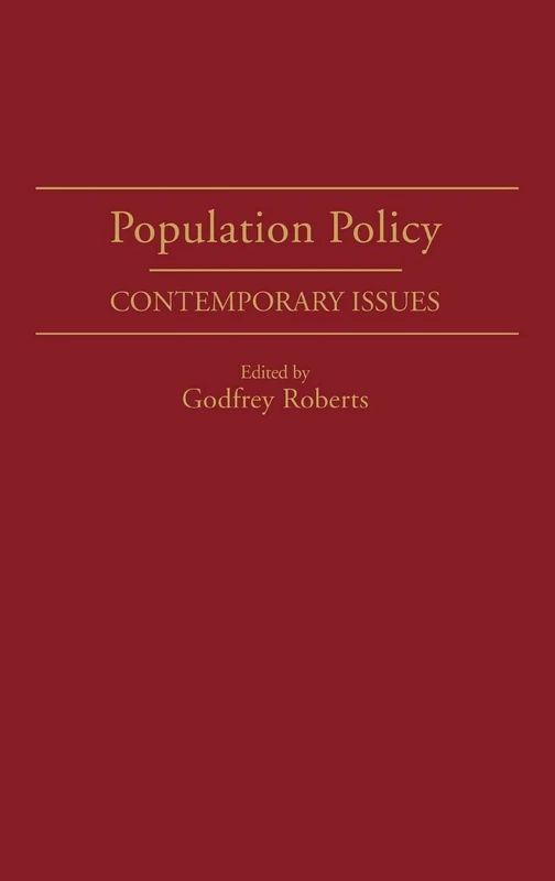 Population Policy: Contemporary Issues