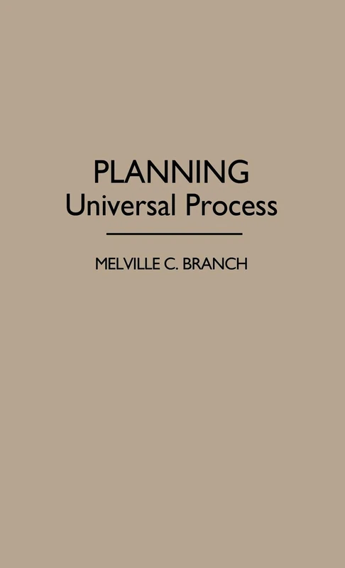 Planning: Universal Process