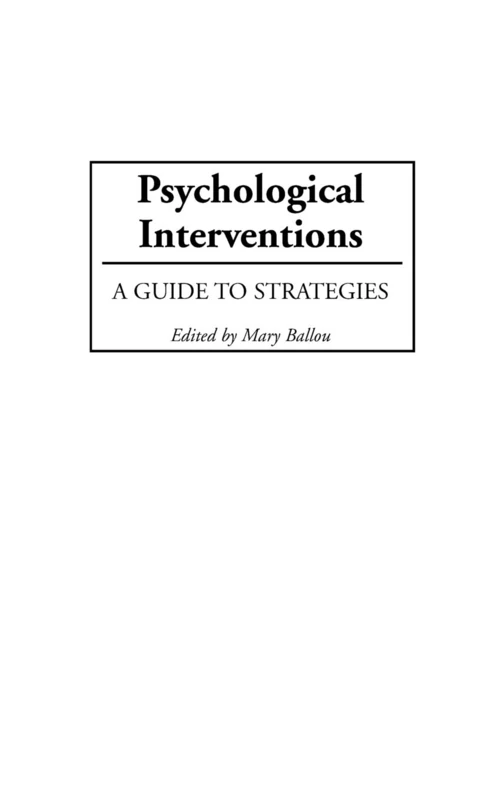 Psychological Interventions: A Guide to Strategies - Image 1