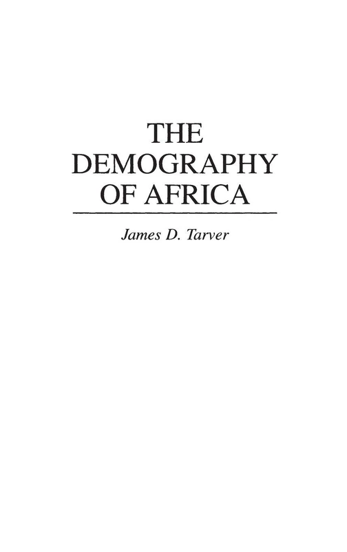 The Demography of Africa - Image 1