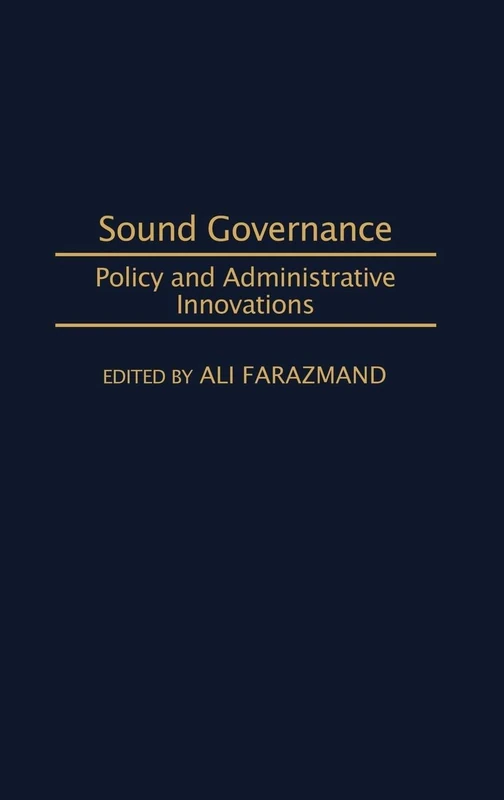 Sound Governance: Policy and Administrative Innovations - Image 1