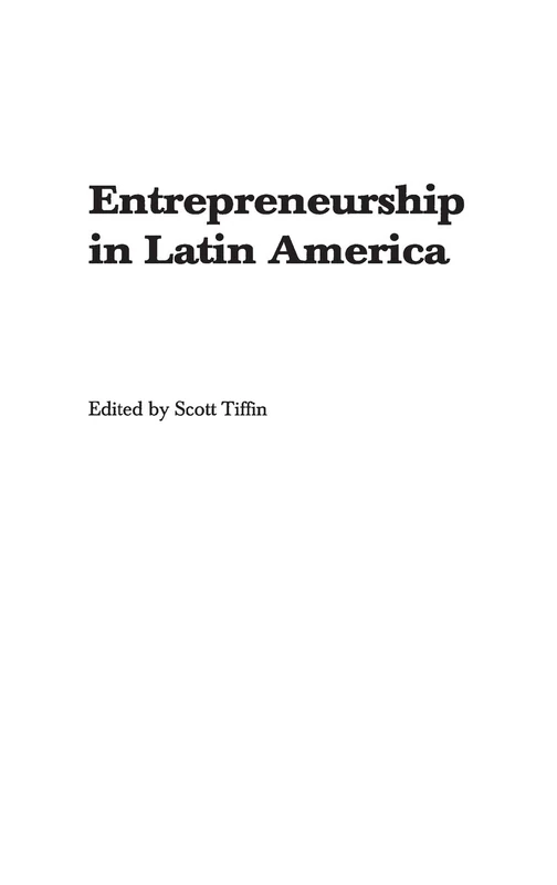 Entrepreneurship in Latin America: Perspectives on Education and Innovation