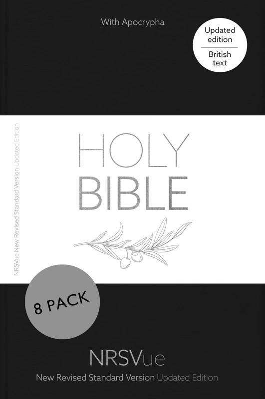 NRSVue Holy Bible with Apocrypha pk10: British Text in Durable Hardback Binding