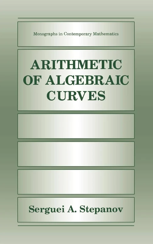 Arithmetic of Algebraic Curves (Monographs in Contemporary Mathematics) - Image 1