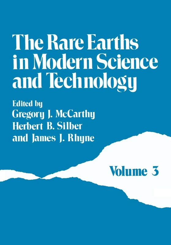 The Rare Earths in Modern Science and Technology: Volume 3 - Image 1