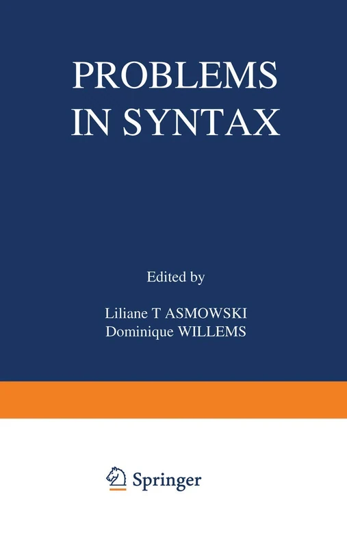 Problems in Syntax (Studies in Language) - Image 1