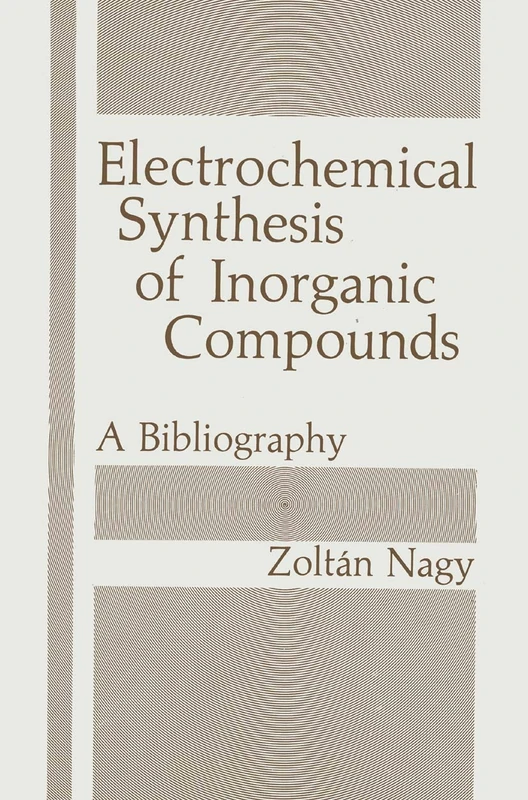 Springer - Electrochemical Synthesis of Inorganic Compounds - Image 1