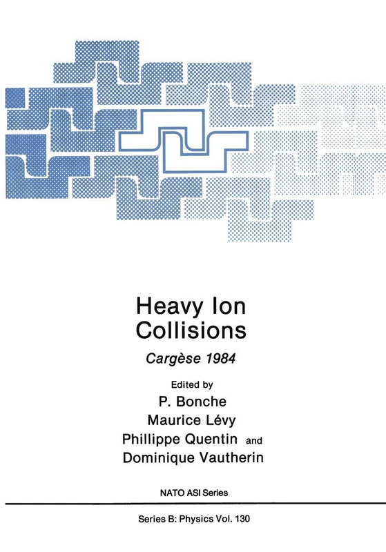Heavy Ion Collisions: Cargèse 1984: 130 (NATO Science Series B:, 130)