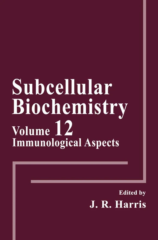Immunological Aspects: 12 (Subcellular Biochemistry, 12)