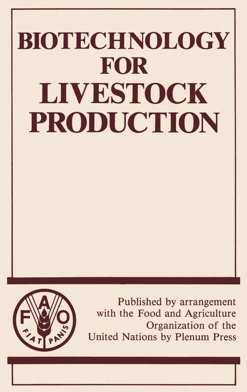 Biotechnology for Livestock Production: Proceedings