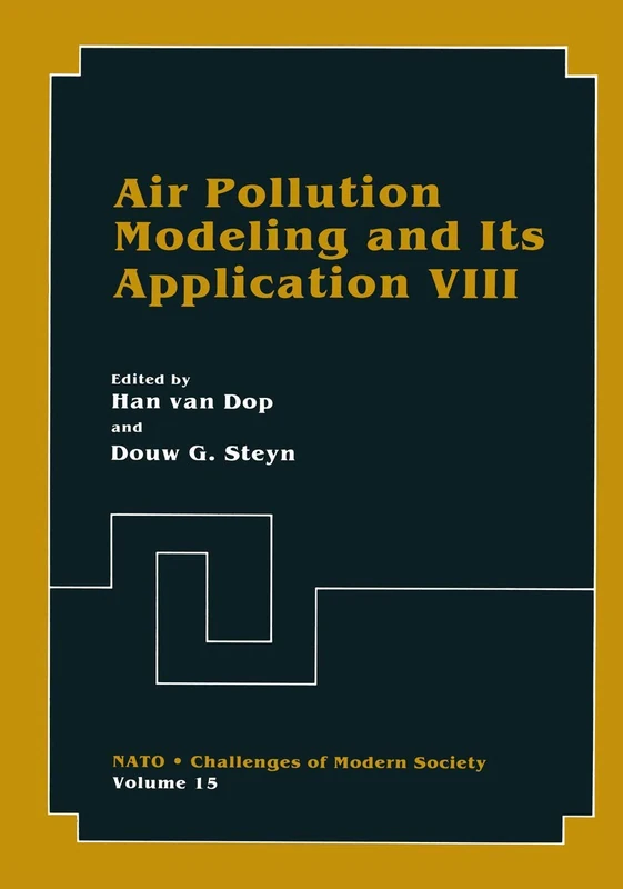 Air Pollution Modeling and Its Application VIII: 15 (Nato Challenges of Modern Society, 15)