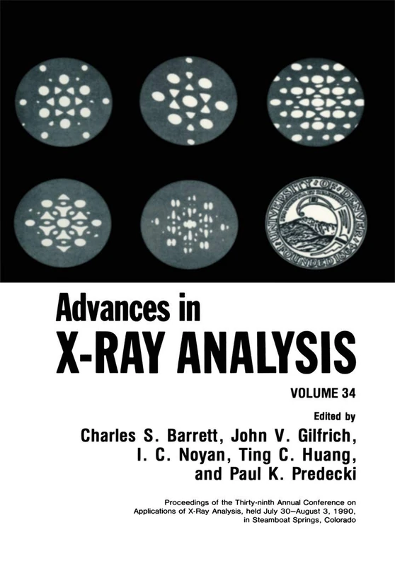 Advances in X-Ray Analysis: 34