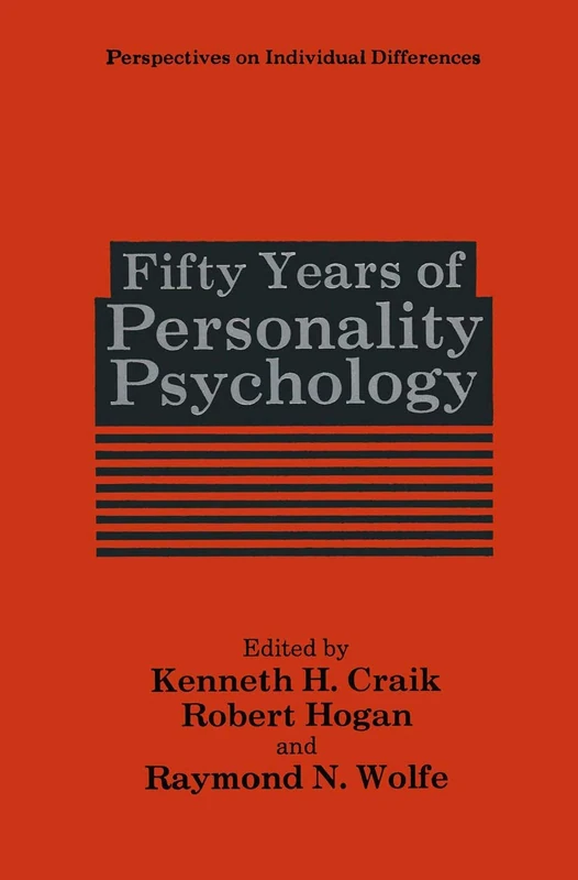 Fifty Years of Personality Psychology (Perspectives on Individual Differences)
