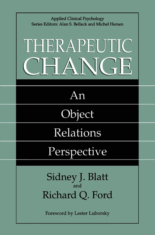 Therapeutic Change: An Object Relations Perspective (NATO Science Series B:) - Image 1