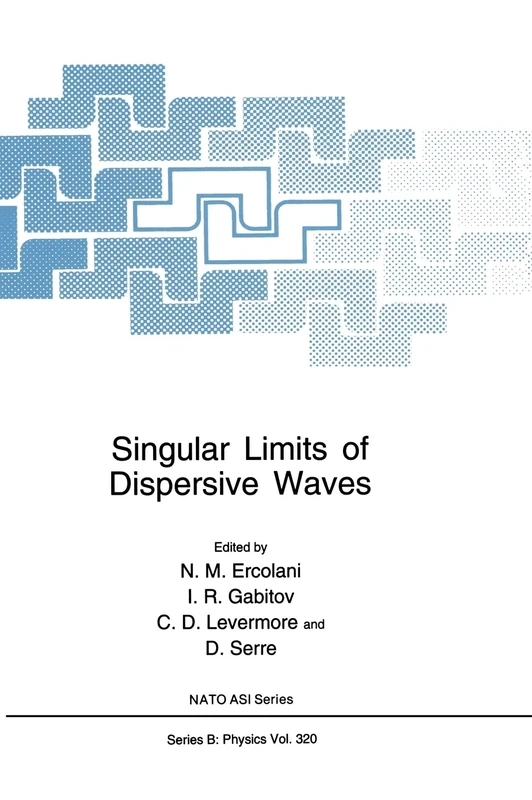 Singular Limits of Dispersive Waves: Proceedings of a NATO ARW and a Chaos, Order and Patterns Panel-sponsored Workshop Held in Lyons, France, July 8-12, 1991: v. 320 (NATO Science Series B: Physics)