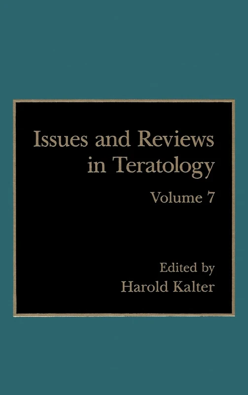 Issues and Reviews in Teratology: Volume 7 - Image 1