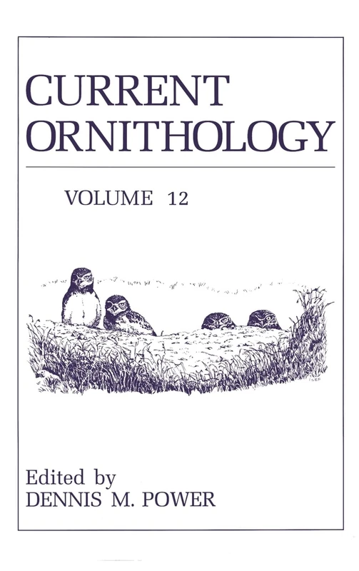 Current Ornithology: v. 12