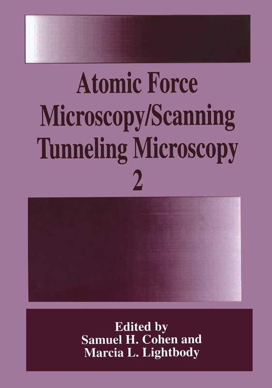 Springer Atomic Force Microscopy/Scanning Tunneling Microscopy 2
