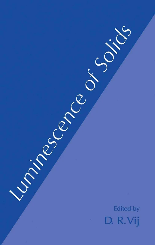 Springer - Luminescence of Solids - Chemistry Research Book