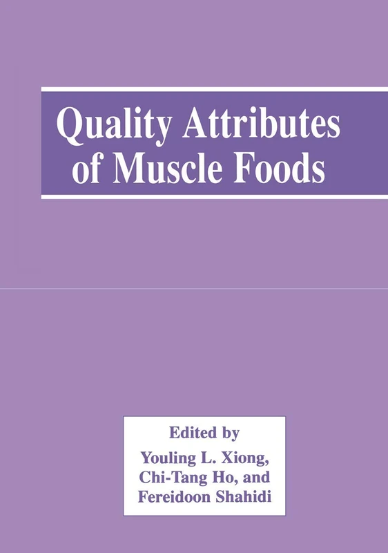 Springer - Quality Attributes of Muscle Foods - Science Book
