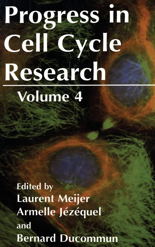 Progress in Cell Cycle Research: Volume 4: Vol.4