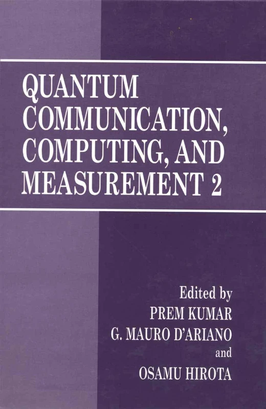 Springer Quantum Communication, Computing, and Measurement 2