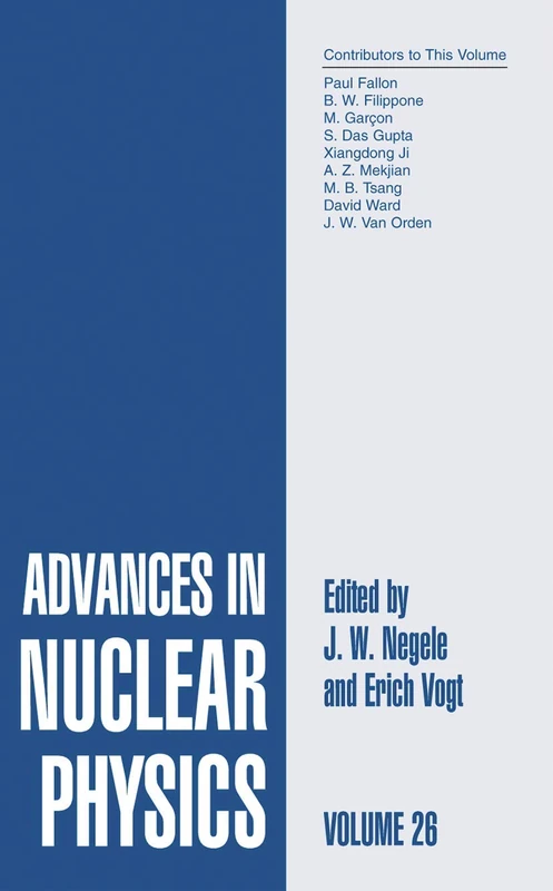 Advances in Nuclear Physics: Volume 26