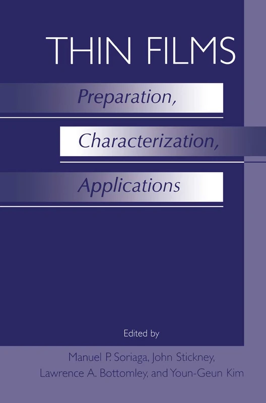 Springer - Thin Films: Preparation, Characterization, Applications