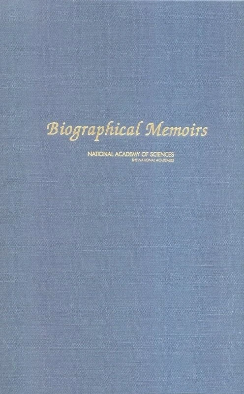 Biographical Memoirs: v. 87 (Biographical Memoirs: A Series): Volume 87 (Biographical Memoirs of the National Academy of Sciences) - Image 1