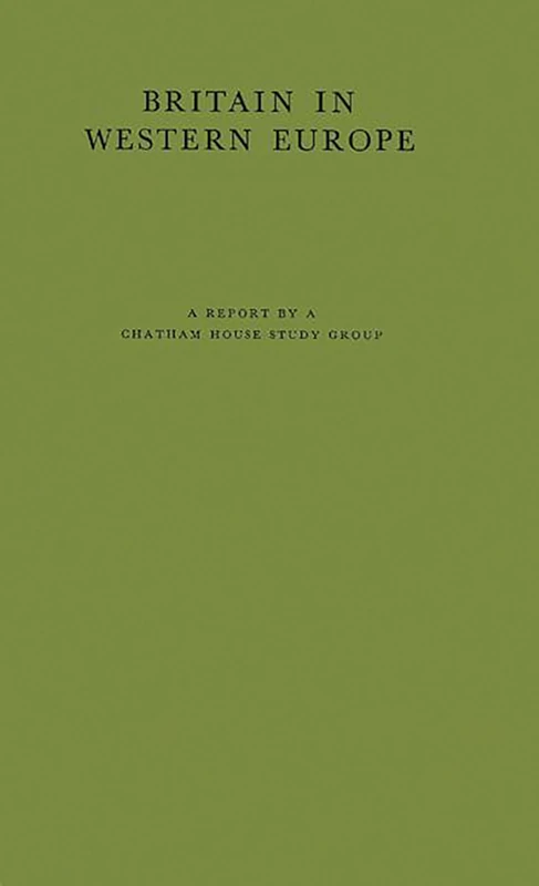 Britain in Western Europe