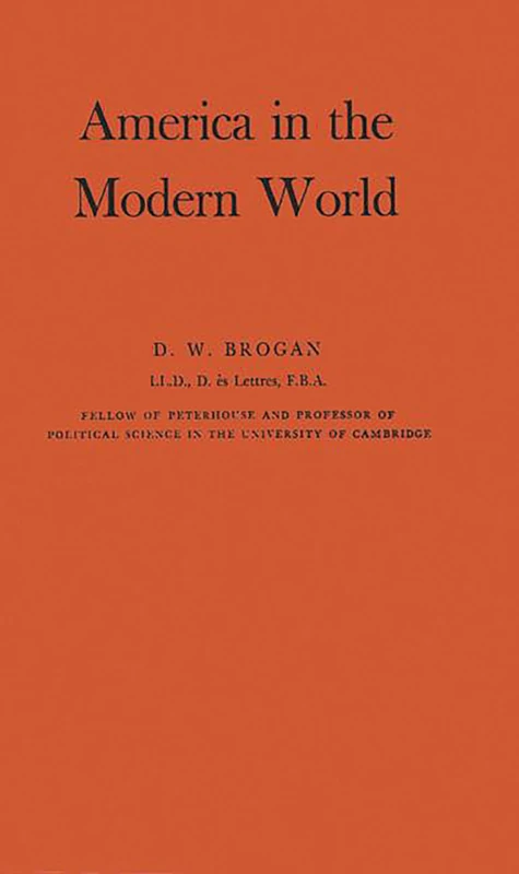 America in the Modern World