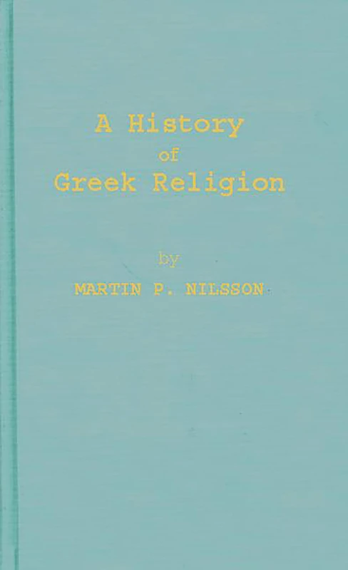 A History of Greek Religion