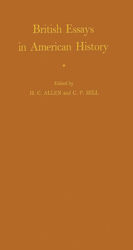 British Essays in American History