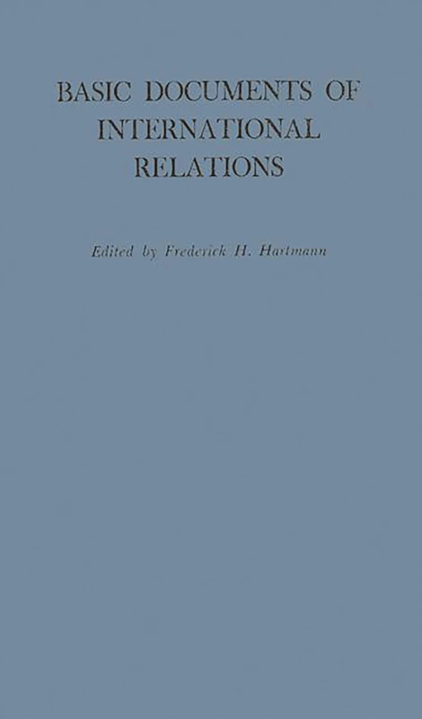 Basic Documents of International Relations