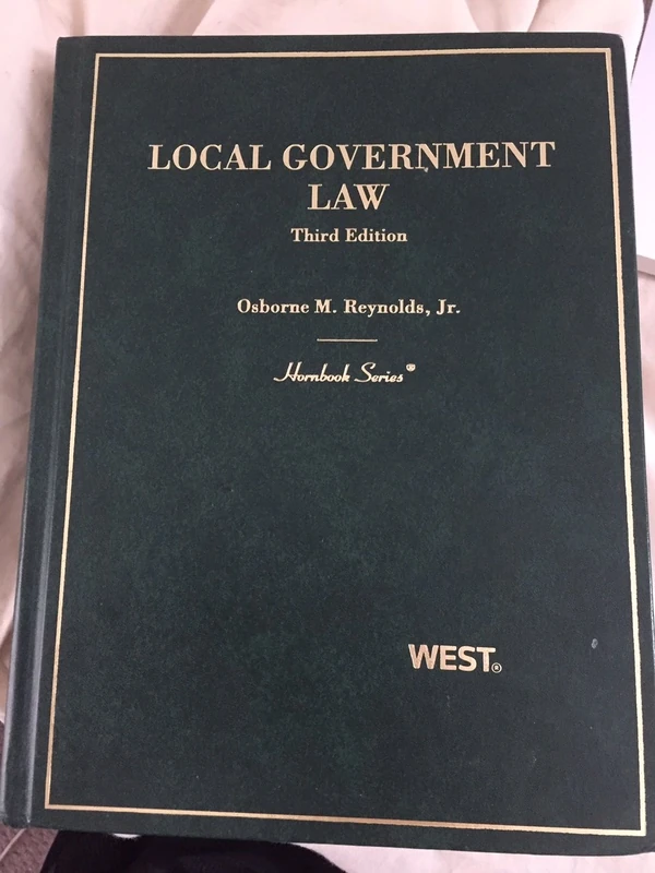 Local Government Law (Hornbook)