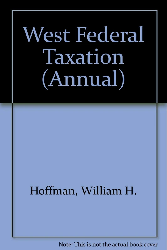 West Federal Taxation (Annual) - Image 1