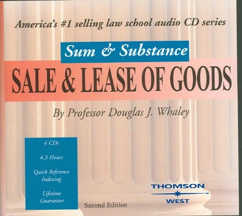 Sum and Substance Audio on Sale and Lease of Goods