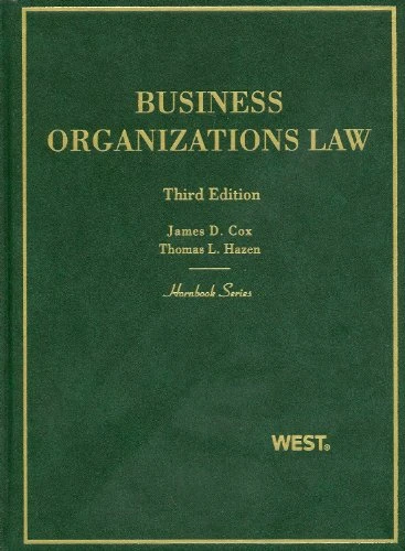 Business Organizations Law (Hornbook)