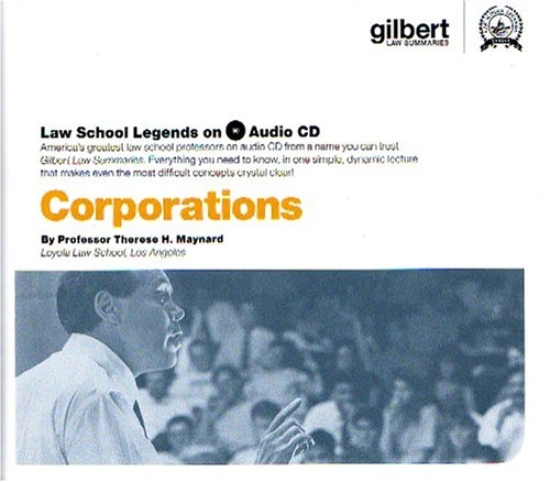 Corporations (Law School Legends Audio Series)