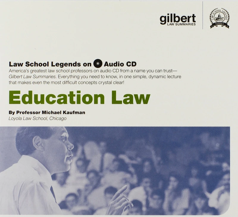 Law School Legends Audio on Education Law (Law School Legends Audio Series)