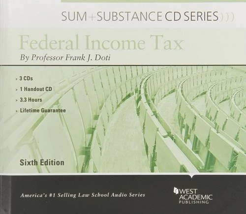 Audio on Federal Income Tax (Sum and Substance)