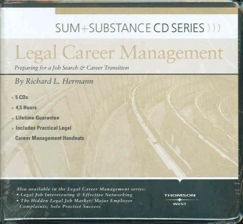 Sum and Substance Audio Series on Legal Career Management