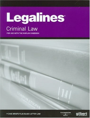 Legalines on Criminal Law, Keyed to Kaplan