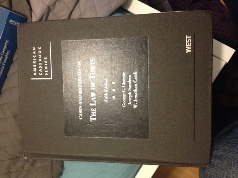 Cases and Materials on the Law of Torts (American Casebook Series)