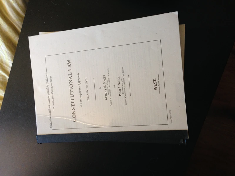 West Academic Constitutional Law: A Contemporary Approach 2D - Image 1